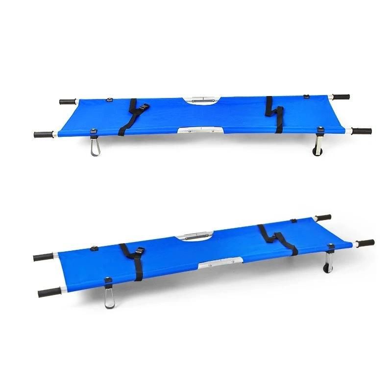 Soft Carry Stretcher for Ambulance Used on Hospital for 2 Cranks Two Function Hospital Bed Medical Furniture Stretcher