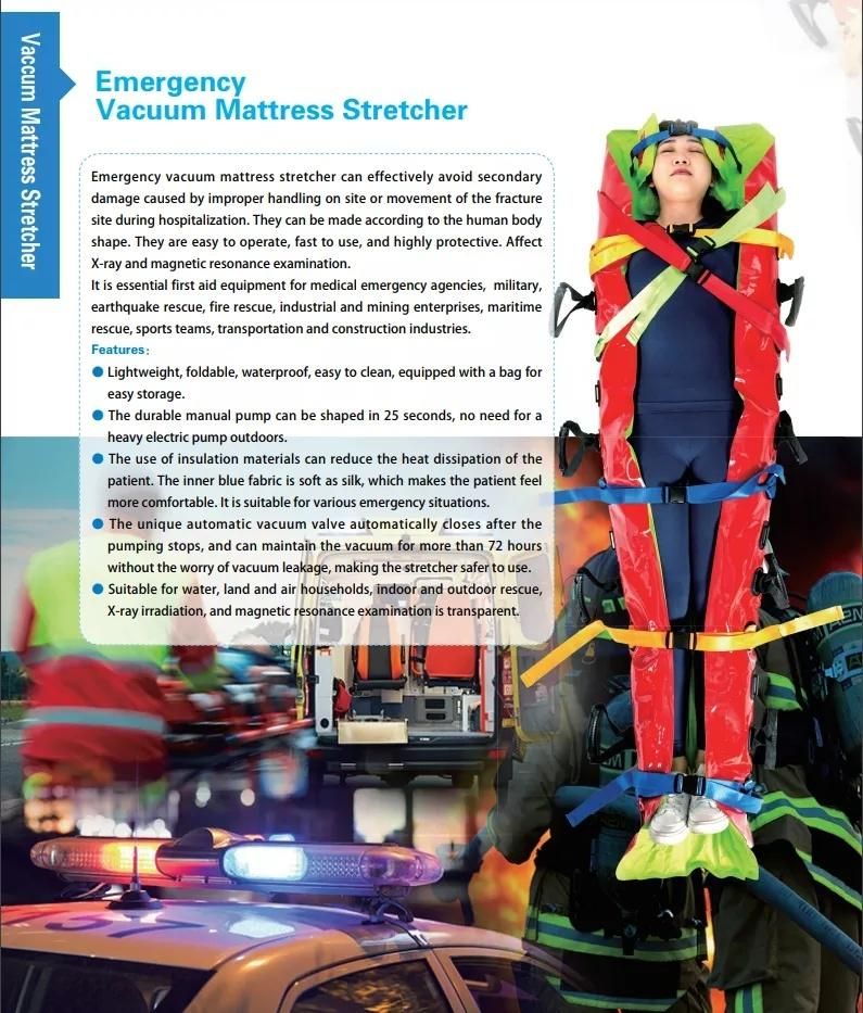Vacuum Mattress Stretcher Amlulance Stretcher OEM Price