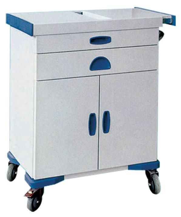 Stainless Steel Medical Emergency Cart