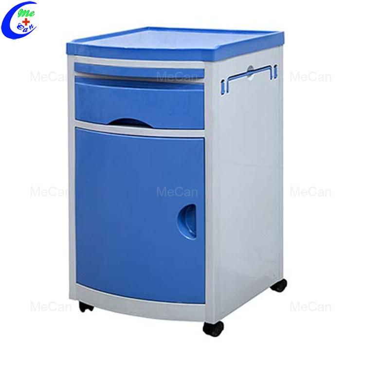 Hospital Equipment Furniture ABS Hospital Bedside Cabinet Storage