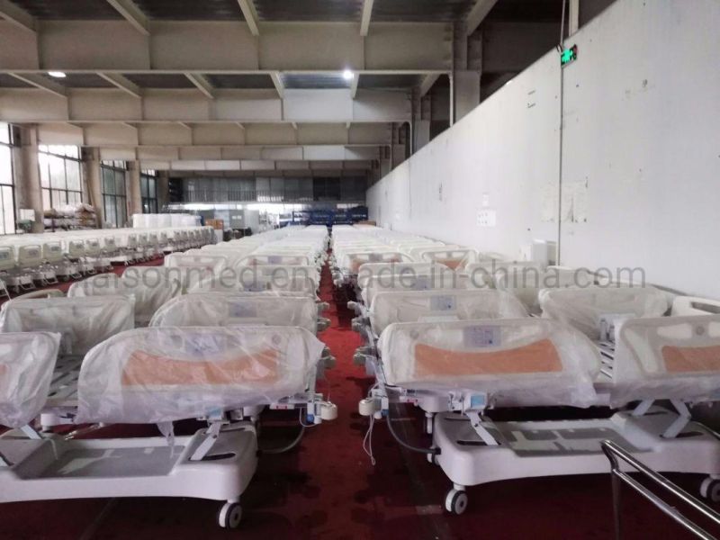 Mn-Eb014 Hot Selling Hospital Equipment Electrical Beds with CPR for ICU Room