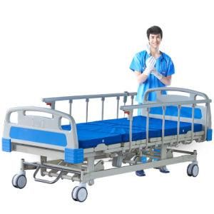 China Supplier Multifunction Hospital Electric ICU Bed with Gas Lifting Protective System