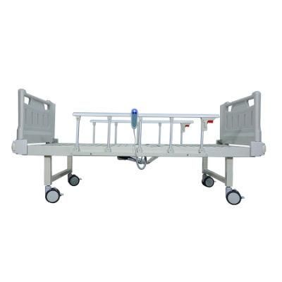 Single Function Electric Medicla Hospital Semi-Folwer Bed with Net Frame