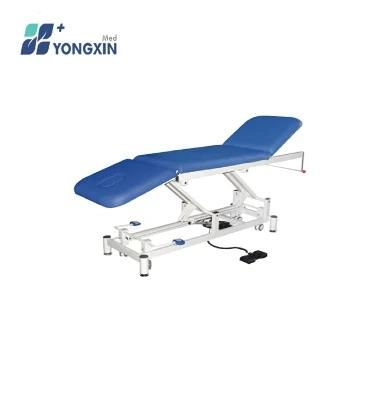 Yxz-010 Knee Section Adjustable Examination Couch, Three Sections Electric Examination Table