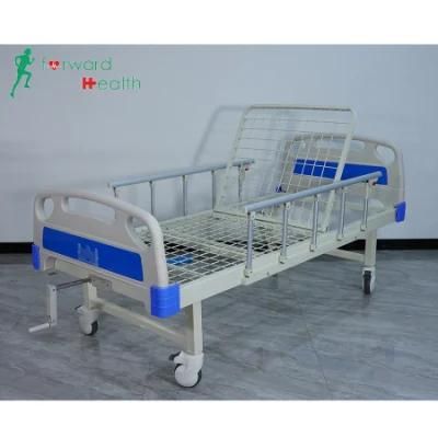 ABS One-Function Cheap Nursing Care Hospital Bed with ABS Crank