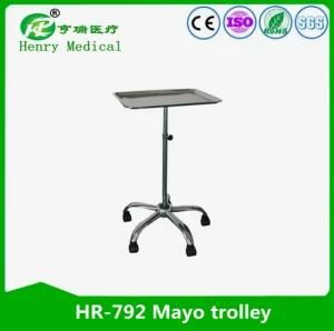 Adjustment Medical Mayo Trolley/Hospital Mayo Cart