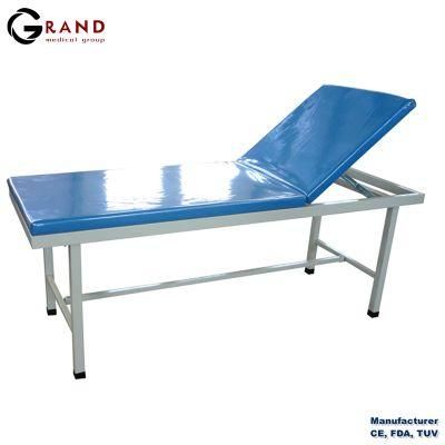 Best Quality Factory Price Hospital Equipment Medical Device Powder-Coated Steel White Frame Medical Portable Table Patient Examination Coach