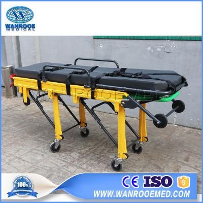 Ea-3an Hospital Multi-Position Emergency Aluminium Alloy Folding Ambulance Mobile Stretcher