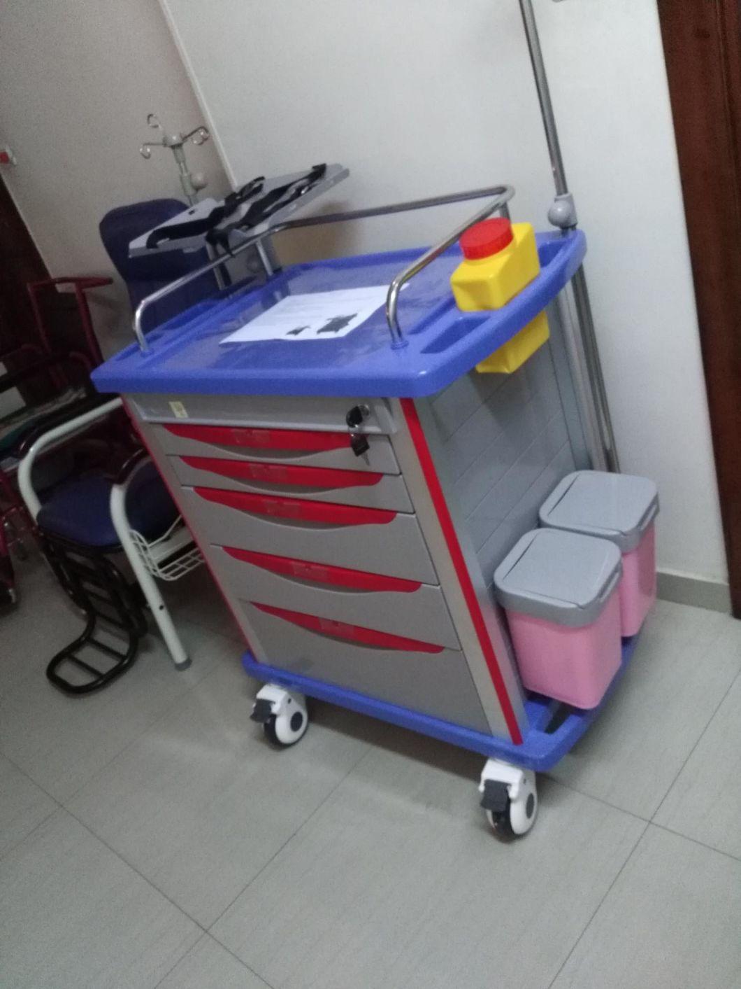 Medical Steel Fabrication Bedside Hospital Cabinet