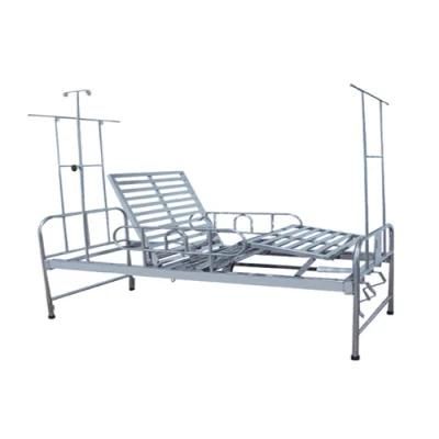 Stainless Steel Hospital Bed with Two Function