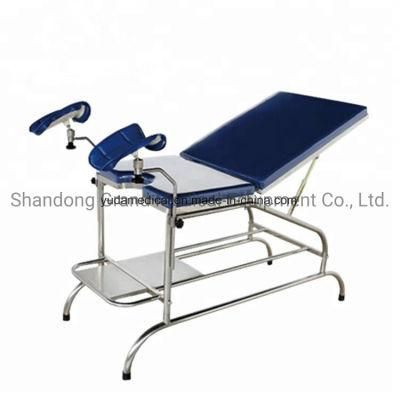 Medical Equipment High Quality Manual Labor Delivery Bed Hospital Furniture Hospital Examination Bed Hospital Gynecological Examination Bed