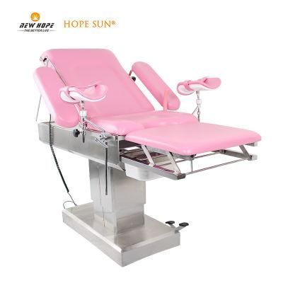 HS5317b Multi-Purpose Electric Operating Gynecology Obstetric Examination Bed