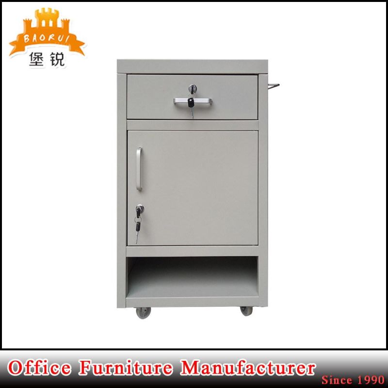 Hospital Furniture Medical Bedside Cabinet with Drawer