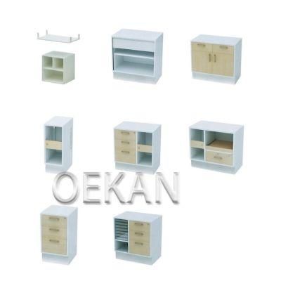 Hf-Tr Cabinet Locker Workstation3 Hospital Medical File Storage Wall Cabinet