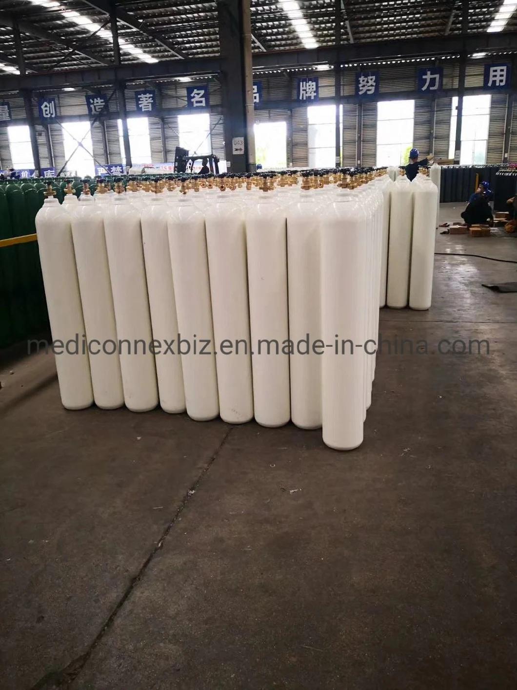 Medical Steel Oxygen Cylinder Bottle Cart Cylinder Trolley