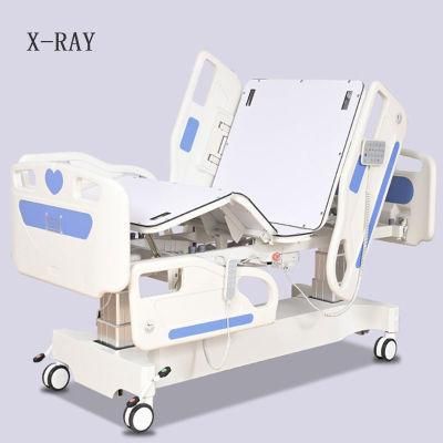 Medical Bed Five-Function ABS Medical Bed with X-ray Multifunctional ICU Electric Bed Hospital Bedwith CE/FDA Approved