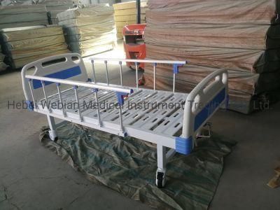 Hospital Furniture Equipment Single Crank Medical Bed for Hospital