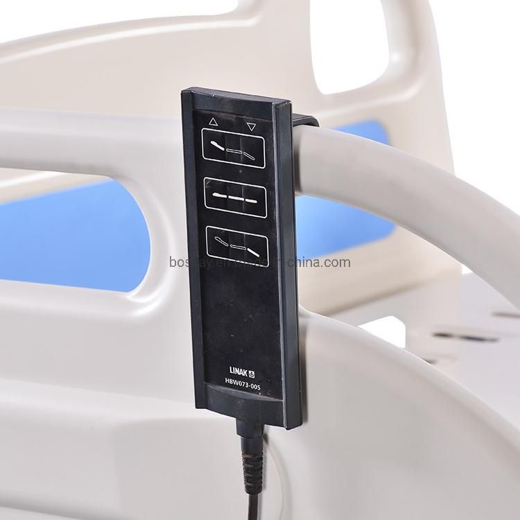 Imported Motor 3 Functions ICU Patient Electric Hospital Nursing Bed