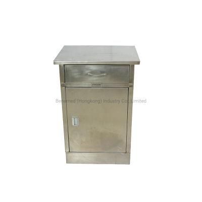 Medical Equipment ABS Stainless Steel Bedside Locker Hopital Furniture