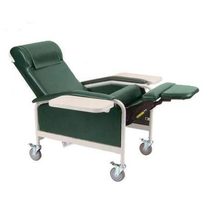 Hospital Furniture Three-Section Medical Laboratory Electric Blood Draw Chair Hospital Phlebotomy Dialysis Chair