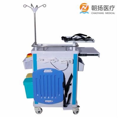 Emergency Crash Anaesthesia Trolley ABS Emergency Trolley