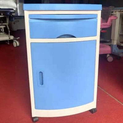 Hospital Furniture Medical ABS Plastic Hospital Cupboard Bedside Cabinet