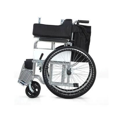 Wheelchair Wheelchair Steel Self-Propelled Wheelchair Handicapped Wheelchair Stair Climbing Wheelchair