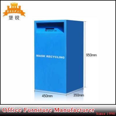 Luoyang Baorui Medical Waste Mask Collection Box Recycling Steel Cabinet