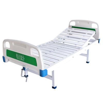 Low Price One Position Manual Crank Medical Hospital Bed