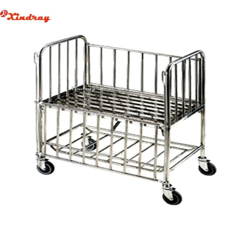 for Hospital Factory Price Simple Style Baby Cot Hospital Newborn Baby Trolley