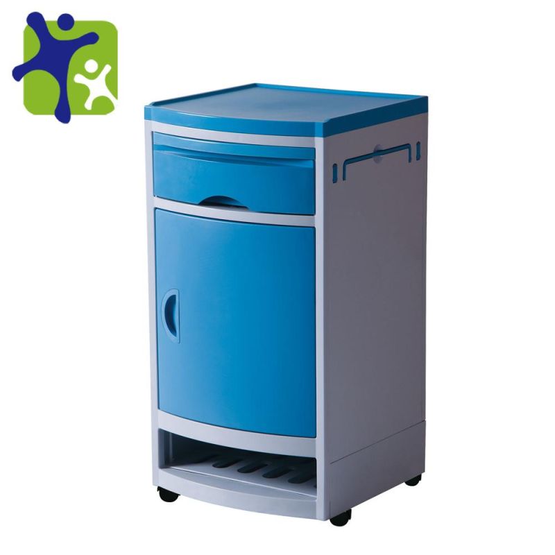 Hot Sale for Hospital and Home Using Different Colors ABS Bedside Small Locker Medical Bedside Cabinet