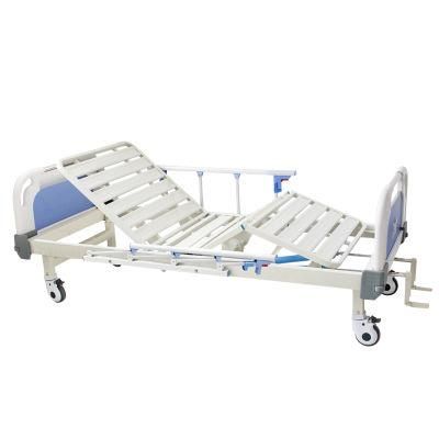 Cheap Price Manual Cranks 2 Position Clinic Bed with Mattress