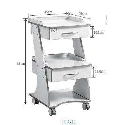High-End New Materials Dental Trolley Cabinet