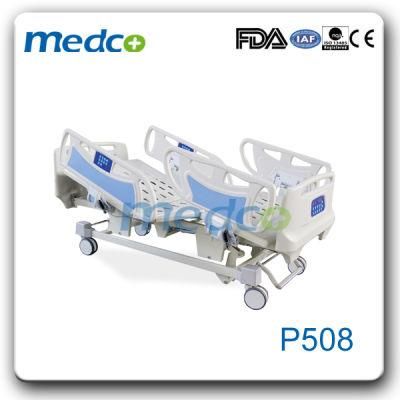 High Quality Five Functions ICU Electric Hospital Bed with Ce&amp; ISO