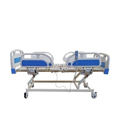 Electric Medical Patient Hospital Bed with ABS Siderails