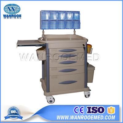 73 Series Hospital Medical Equipment Patient ABS Nurning Cart Trolley