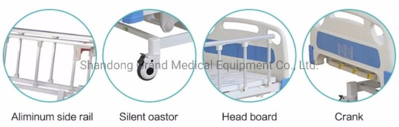 Factory Direct Supply China Bed Medical Hospital Metal Flat Bed Steel Ward Wholesale Hospital Beds