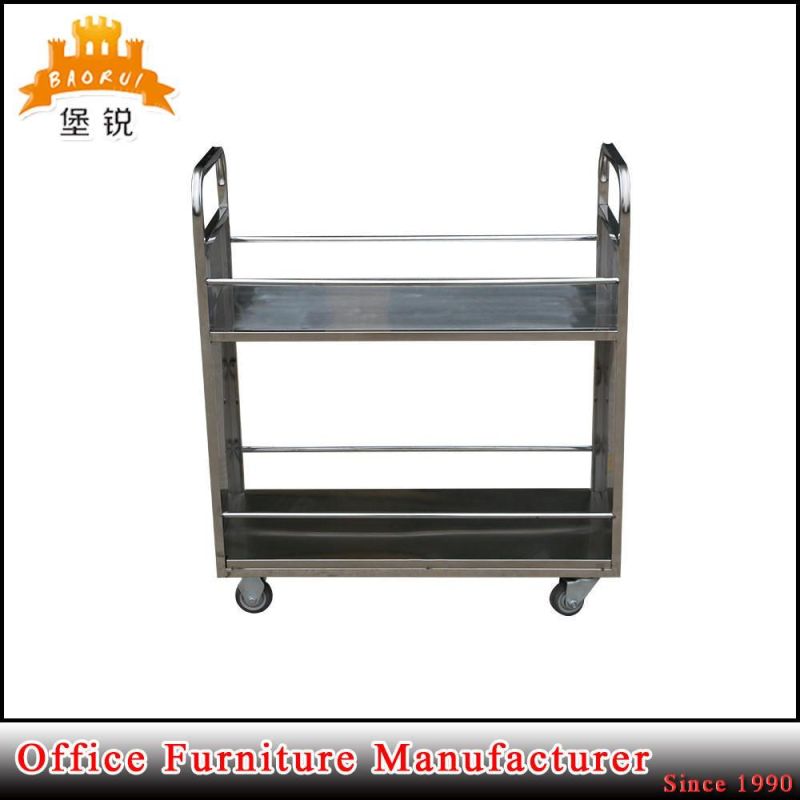 Medical Equipment Metal Stainless Steel Trolley Cart