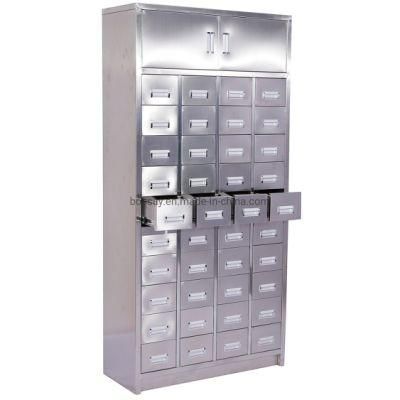 Medical Cupboard Stainless Steel Hospital Cabinet for Traditional Chinese Medicine
