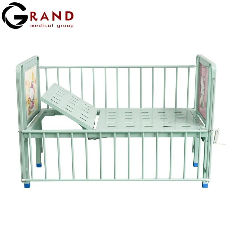 Hospital Bed Medical Table High Quality Single Crank Medical Beds for Children Good Equipment Pediatrics Hospital Beds on Sale