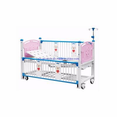 Children&prime;s Hospital Bed with Barrier Baby Crib for Hospital