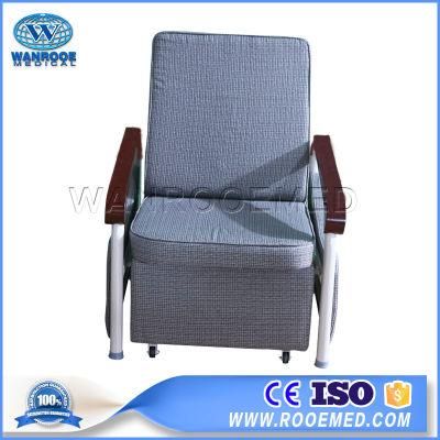 Medical Patient Room Waiting Folding Reclining Accompany Sleeping Attendant Chair