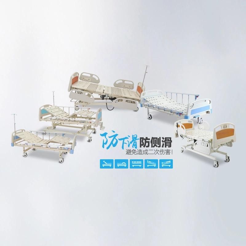 Four Crank Manual Examination Beds Clinic Hospital Bed Orthopedics Traction Bed