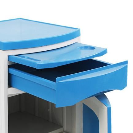 HS5403 ABS Plastic Medical Portable Storage Furniture Hospital Bedside Cabinet