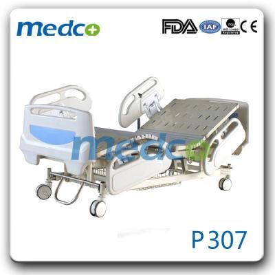 ICU Clinic ABS Three Function Electric Hospital Bed with Competitive Price for Patient