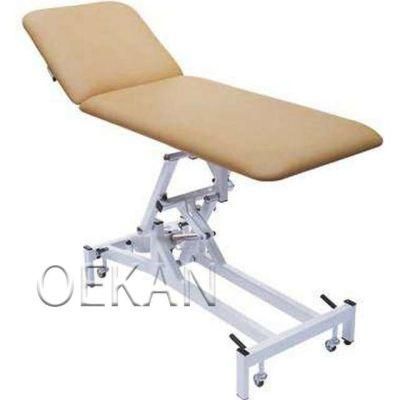 Oekan Hospital Furniture Medical Foldable Height-Adjustable Stainless Steel Clinic Examination Bed