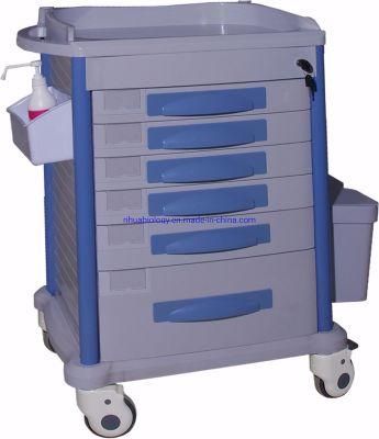 Hospital Medical Cart Emergency Drug Delivery Trolley