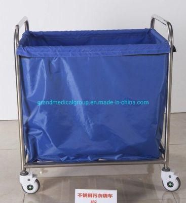 Hot Sale Hospital Classification Mobile Trolley Dirt Trolley Patient Clothing Sorting Trolley Surgical Instrument