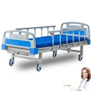 China Manufacturer Friendly Products Hospital Bed with Whole Steel Structure