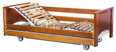 K-3A Three Function Wood Nursing Care Patient Bed for Home Rehabilitation Hospital